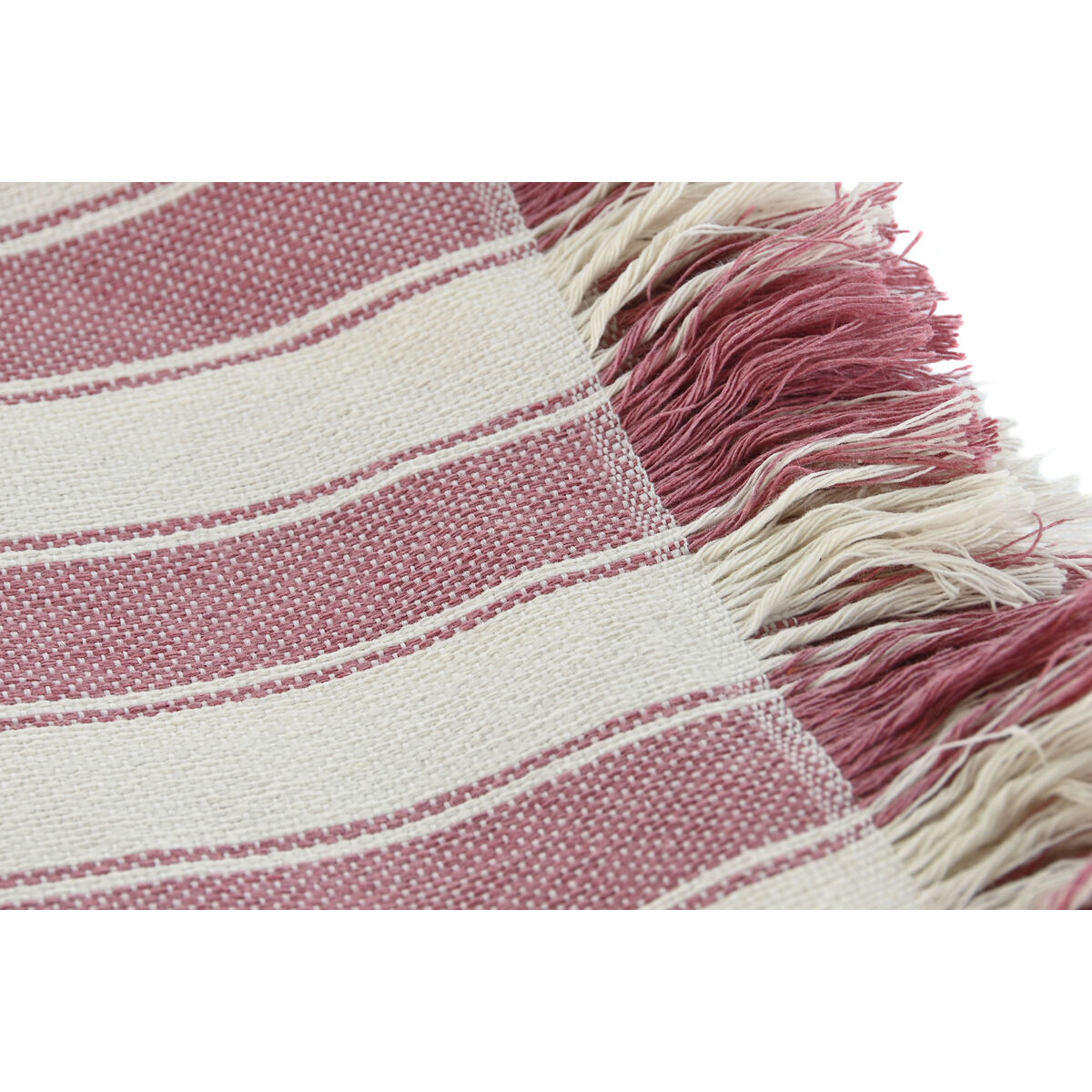Colchas Home ESPRIT Bege Cor de Rosa 150 x 250 cm